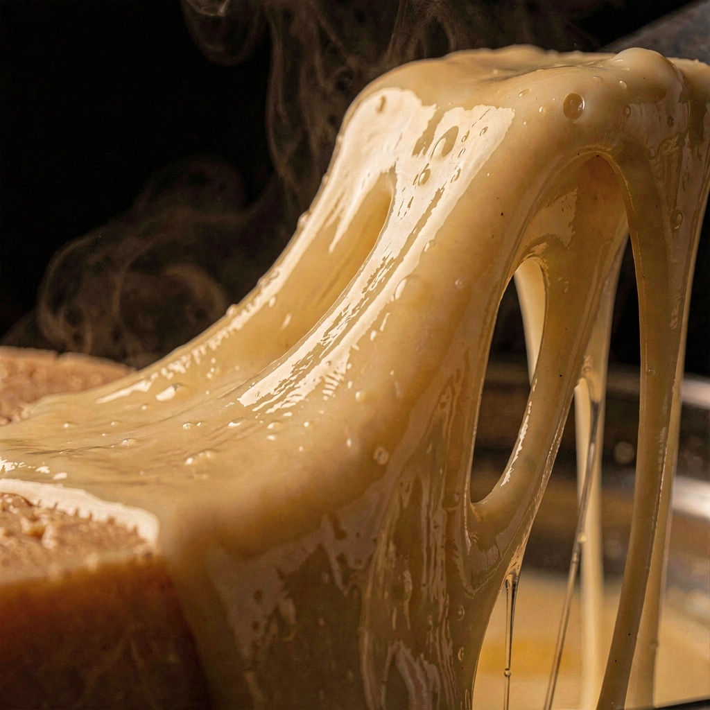 Cheese stretch texture