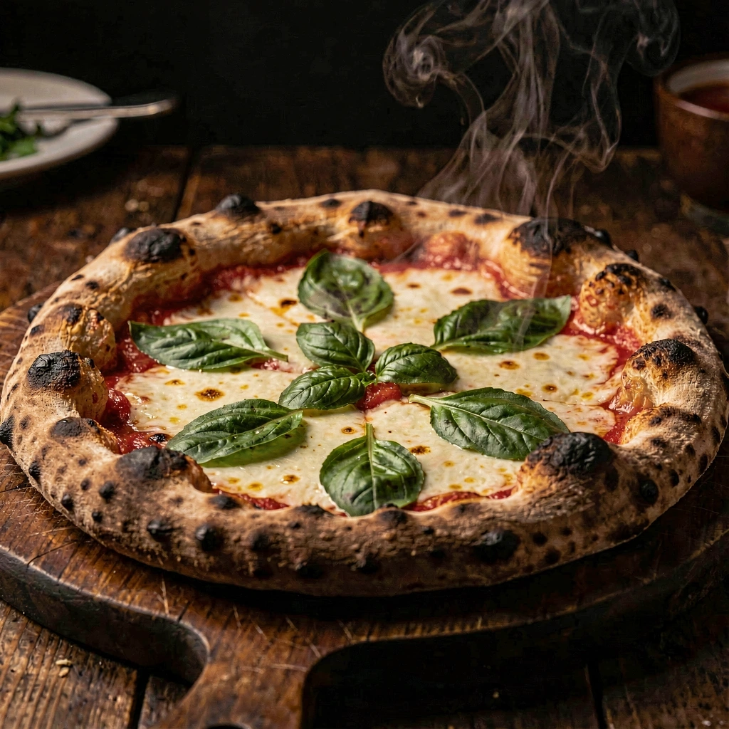 Artisan Italian style pizza