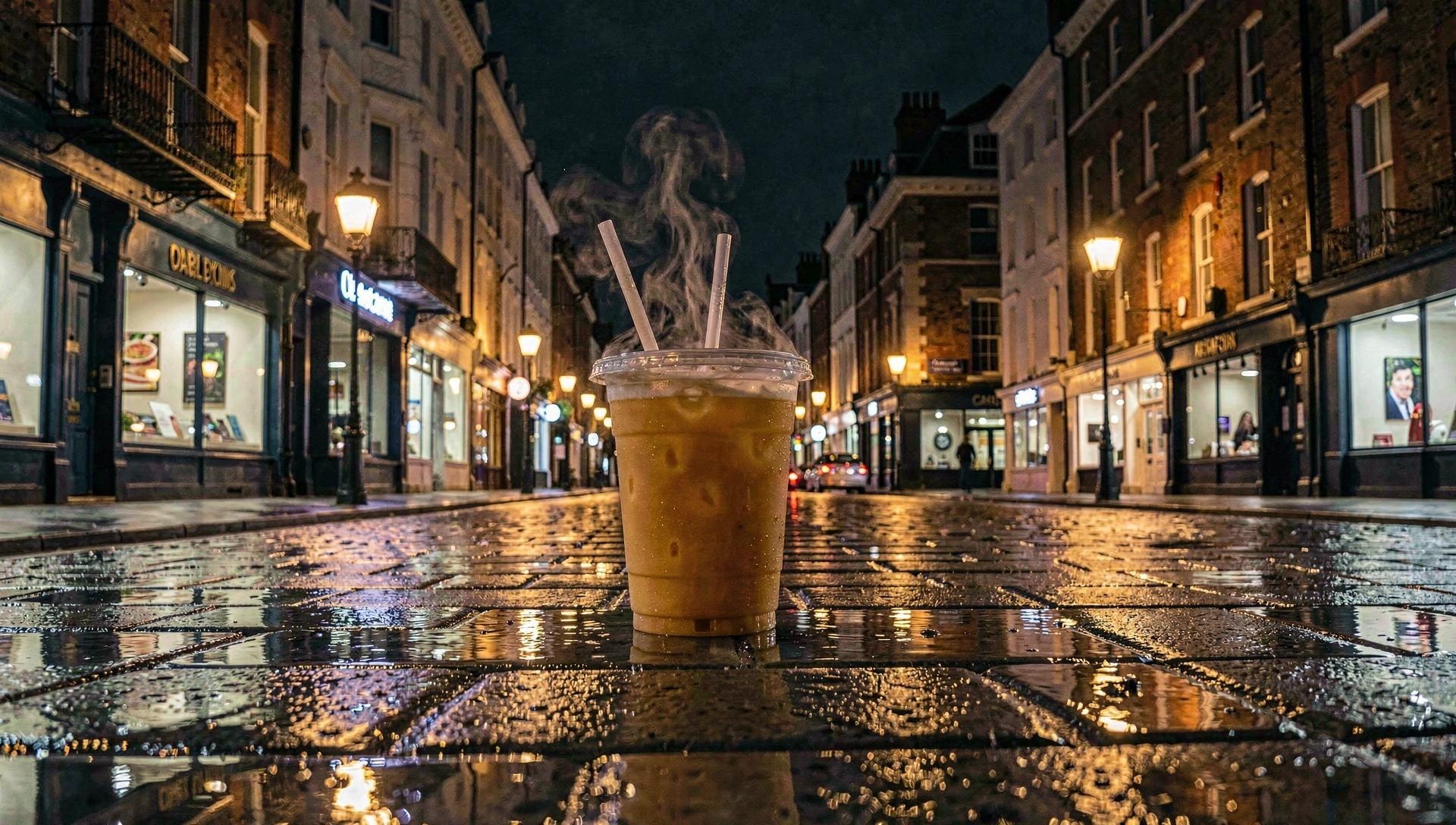 Dublin 2 Night Atmosphere