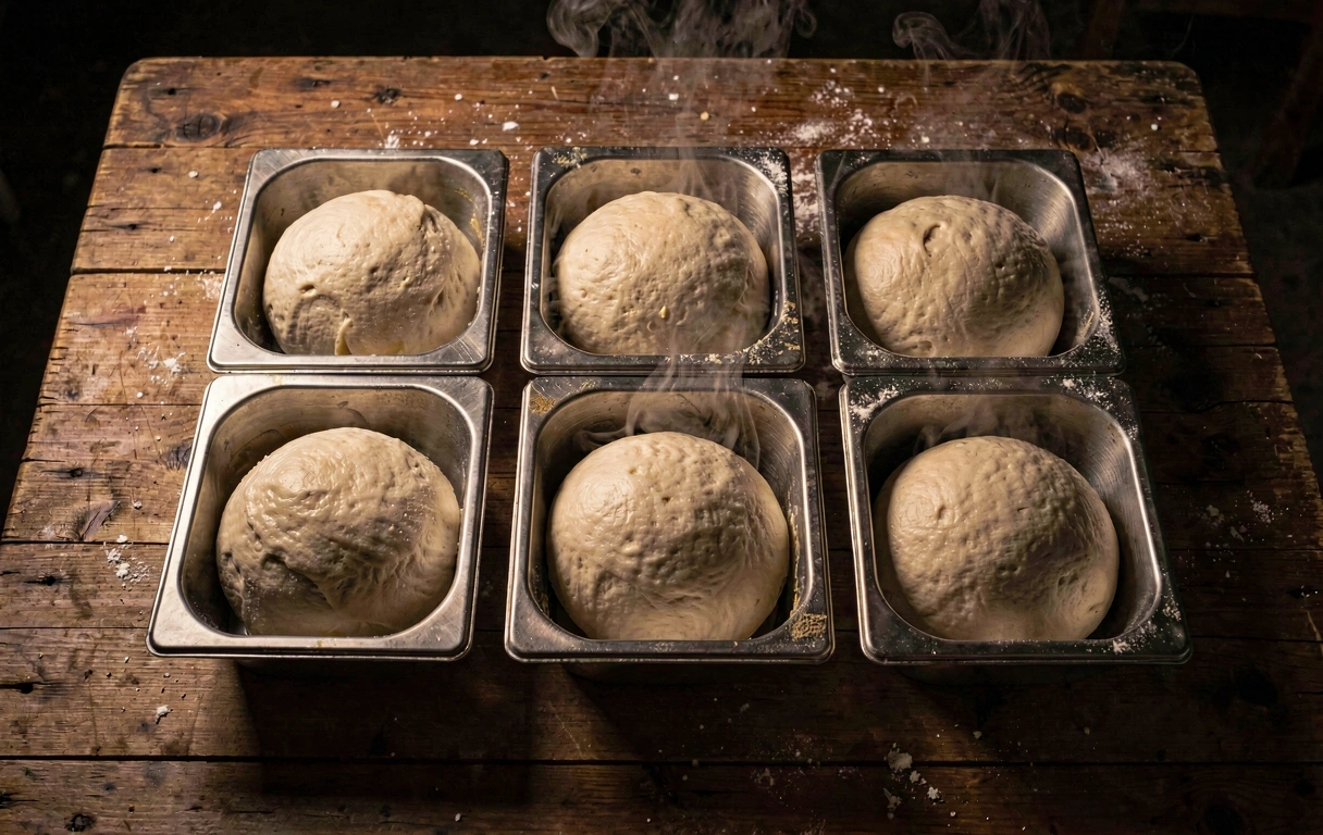 Dough proofing trays